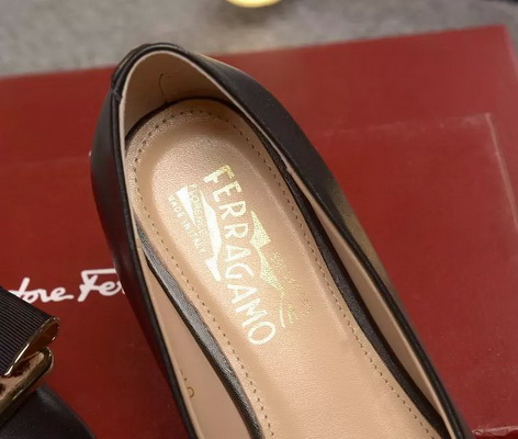 Ferragamo Shallow mouth flat shoes Women--048